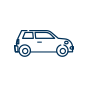 Espacio para un auto
